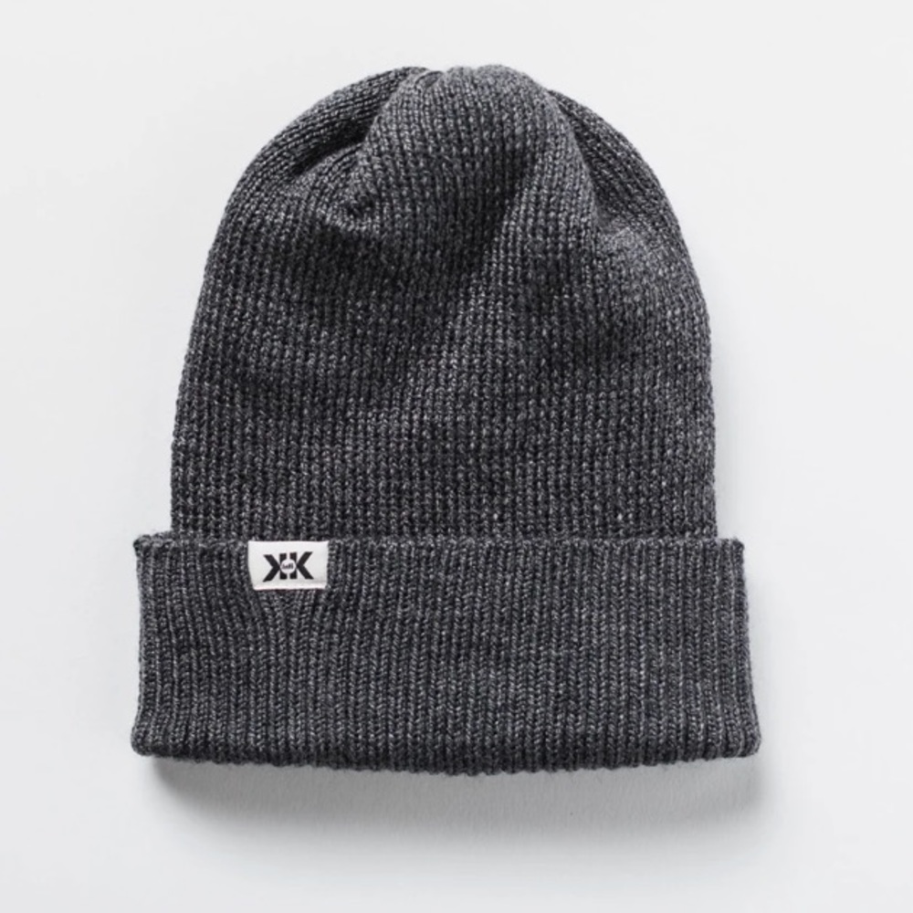 NWT Krochet Kids Beaumont Beanie in Heather Grey